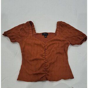 BCX Women's Rust Top Size XS